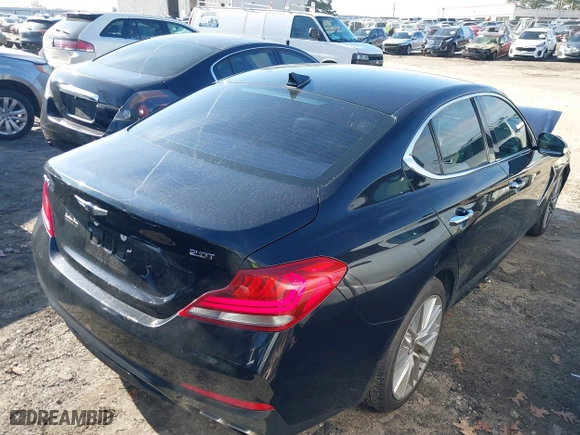 2020 Genesis G70 2.0T with VIN KMTG64LA3LU062290, listed as a IAAI auction lot 41004144 with 68,110 mi miles. Bid and sale history available at carsss.com. Image 4.