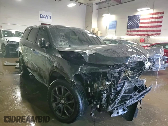 2015 Dodge Durango R/T with VIN 1C4SDJCT6FC908470, listed as a Copart auction lot 50535465 with 88,075 mi miles and Salvage Title. Bid and sale history available at carsss.com. Image 14.