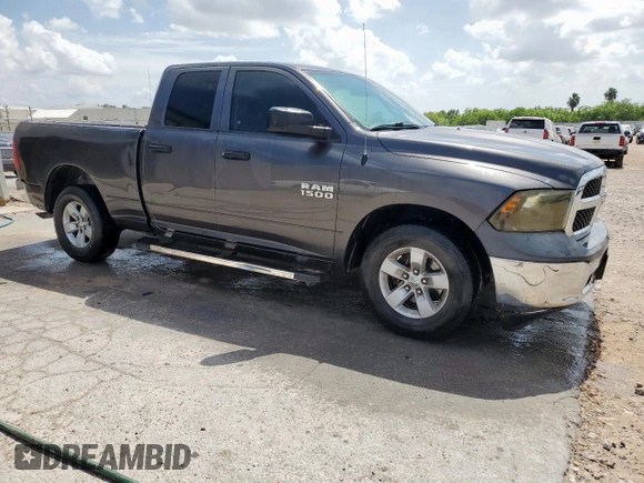 2018 Ram 1500 Tradesman with VIN 1C6RR6FG6JS347477, listed as a Copart auction lot 64217355 with 101,857 mi miles and Clean title. Bid and sale history available at DreamBid. Image 4.