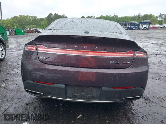 2018 Lincoln MKZ Hybrid Black Label with VIN 3LN6L5NU1JR622646, listed as a IAAI auction lot 42333855 with 128,384 mi miles and . Bid and sale history available at DreamBid. Image 16.
