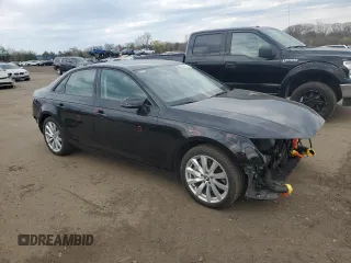 2017 Audi A4 Premium with VIN WAUANAF45HN009648, listed as a Copart auction lot 53031305 with 58,913 mi miles and Salvage Title. Bid and sale history available at carsss.com. Image 4.