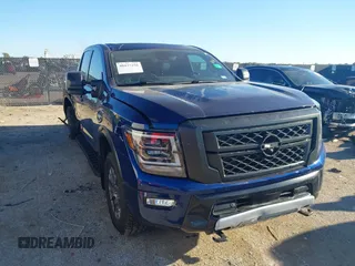 2023 Nissan Titan Pro-4X with VIN 1N6AA1FB8PN103810, listed as a IAAI auction lot 40437256 with 16,861 mi miles and . Bid and sale history available at DreamBid. Image 1.