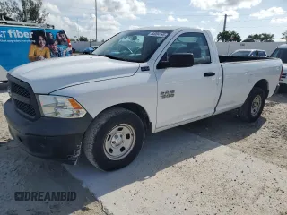 2014 Ram 1500 Tradesman with VIN 3C6JR6DG0EG327660, listed as a Copart auction lot 64004195 with 203,359 mi miles and Clean title. Bid and sale history available at DreamBid. Image 1.