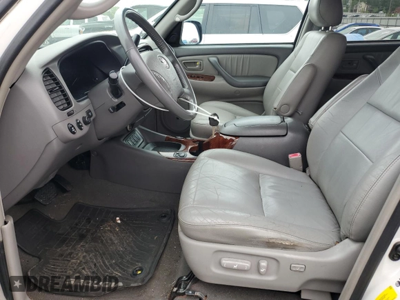 2005 Toyota Sequoia Limited with VIN 5TDBT48A35S241074, listed as a Copart auction lot 55754685 with 219,240 mi miles and Salvage Title. Bid and sale history available at DreamBid. Image 7.