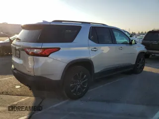 2018 Chevrolet Traverse RS with VIN 1GNERJKX1JJ254511, listed as a Copart auction lot 72383864 with 91,640 mi miles and Salvage Title. Bid and sale history available at carsss.com. Image 3.