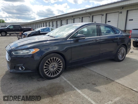 2014 Ford Fusion Titanium with VIN 3FA6P0K92ER208881, listed as a Copart auction lot 56051275 with 228,386 mi miles and Clean Title. Bid and sale history available at DreamBid. Image 1.