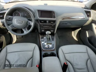 2014 Audi Q5 Premium Plus with VIN WA1LFAFP7EA050329, listed as a Copart auction lot 70219814 with 0 mi miles and Salvage Title. Bid and sale history available at carsss.com. Image 8.