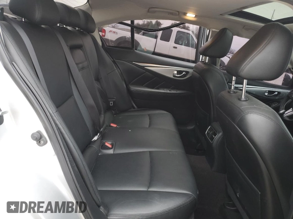 2020 Infiniti Q50 Luxe with VIN JN1EV7AP9LM207806, listed as a Copart auction lot 46036605 with 45,301 mi miles and Salvage Title. Bid and sale history available at DreamBid. Image 11.