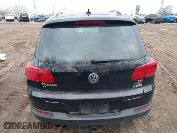 2016 Volkswagen Tiguan S with VIN WVGBV7AXXGW581315, listed as a IAAI auction lot 41495812 with 180,061 mi miles and . Bid and sale history available at DreamBid. Image 16.
