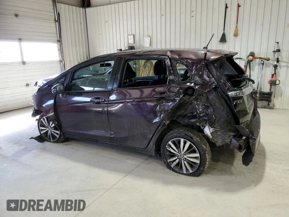 2015 Honda Fit EX-L with VIN 3HGGK5H8XFM752134, listed as a Copart auction lot 51317285 with 89,086 mi miles and Salvage Title. Bid and sale history available at carsss.com. Image 2.