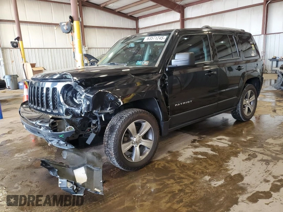 2016 Jeep Patriot Latitude with VIN 1C4NJRFB3GD719472, listed as a Copart auction lot 63571245 with 175,900 mi miles and Salvage title. Bid and sale history available at DreamBid. Image 1.
