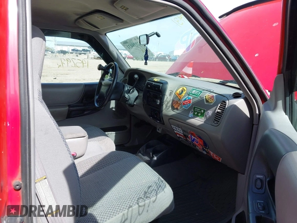 1999 Ford Ranger XL with VIN 1FTYR10C3XUA34140, listed as a IAAI auction lot 42035431 with 145,297 mi miles. Bid and sale history available at carsss.com. Image 5.