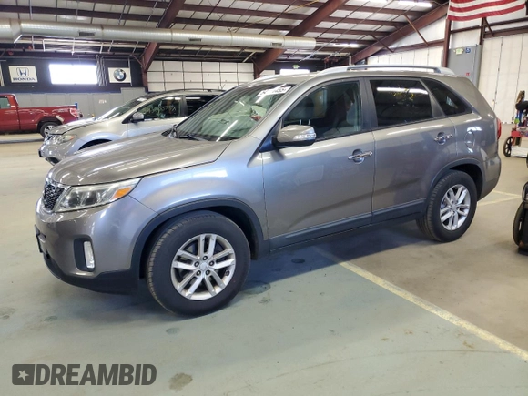 2014 Kia Sorento LX with VIN 5XYKT3A62EG488745, listed as a Copart auction lot 54471455 with 148,075 mi miles and Clean Title. Bid and sale history available at carsss.com. Image 1.