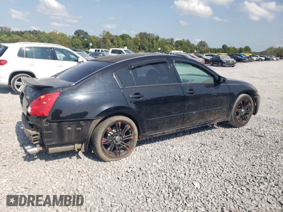 2008 Nissan Maxima 3.5 SE with VIN 1N4BA41E08C829948, listed as a Copart auction lot 68758234 with 216,497 mi miles and Salvage Title. Bid and sale history available at carsss.com. Image 3.