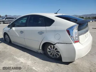 2014 Toyota Prius Plug-In with VIN JTDKN3DP1E3063259, listed as a Copart auction lot 49824425 with 122,092 mi miles and Salvage Title. Bid and sale history available at carsss.com. Image 2.