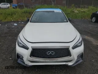 2020 Infiniti Q50 Luxe with VIN JN1EV7AR1LM254054, listed as a Copart auction lot 58151015 with 80,226 mi miles and Salvage title. Bid and sale history available at DreamBid. Image 5.