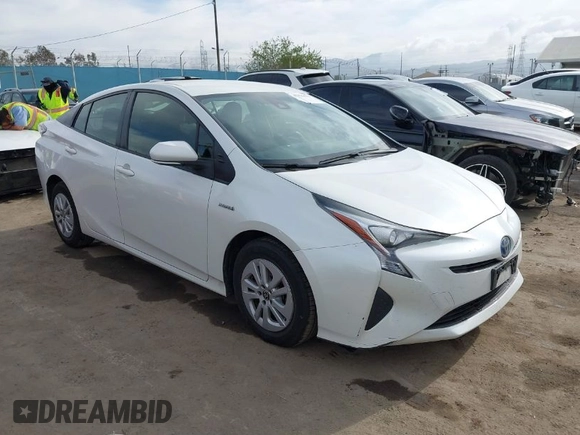 2017 Toyota Prius Two with VIN JTDKBRFU1H3028451, listed as a IAAI auction lot 41896413 with 80,274 mi miles. Bid and sale history available at carsss.com. Image 1.