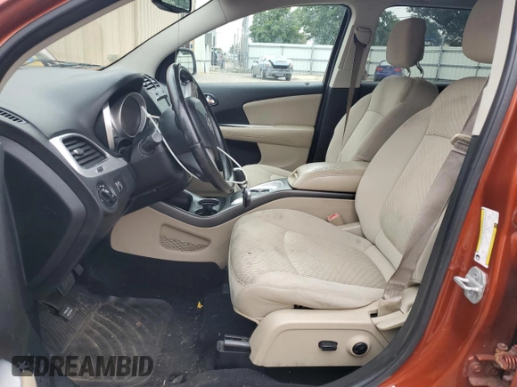 2012 Dodge Journey SXT with VIN 3C4PDDBG1CT241674, listed as a Copart auction lot 65224625 with 205,143 mi miles and Salvage title. Bid and sale history available at DreamBid. Image 7.