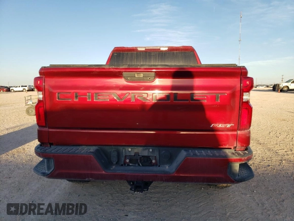 2019 Chevrolet Silverado 1500 RST with VIN 1GCVWDED2KZ372283, listed as a Copart auction lot 43655735 with 92,047 mi miles and Clean Title. Bid and sale history available at carsss.com. Image 6.
