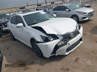 2015 Lexus GS 350 with VIN JTHBE1BL4FA008207, listed as a IAAI auction lot 41537421 with 105,443 mi miles. Bid and sale history available at carsss.com. Image 1.
