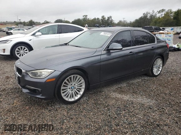 2013 BMW 3 Series ActiveHybrid 3 with VIN WBA3F9C56DF145213, listed as a Copart auction lot 79361574 with 0 mi miles and Salvage Title. Bid and sale history available at carsss.com. Image 1.