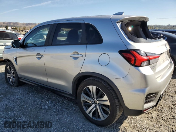2021 Mitsubishi Outlander Sport SE with VIN JA4APVAU7MU019247, listed as a Copart auction lot 46119095 with 71,638 mi miles and Salvage Title. Bid and sale history available at carsss.com. Image 2.