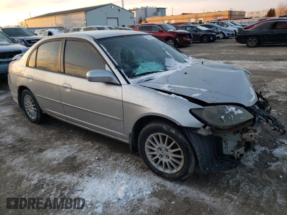 2004 Honda Civic LX z VIN 2HGES16634H904817, wystawiony jako Copart lot #87169894 z przebiegiem Nie podano mil oraz Szkoda całkowita • Salvage title. Historia ofert i sprzedaży dostępna na DreamBid. Obrazek 4.