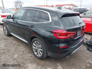 2018 BMW X3 xDrive30i with VIN 5UXTR9C56JLC73430, listed as a IAAI auction lot 41882646 with 75,193 mi miles. Bid and sale history available at carsss.com. Image 3.