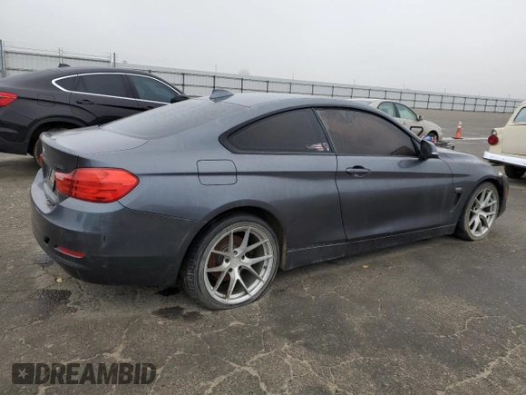 2014 BMW 4 Series 428i with VIN WBA3N7C54EF718196, listed as a Copart auction lot 85393404 with 183,319 mi miles and Clean Title. Bid and sale history available at DreamBid. Image 3.
