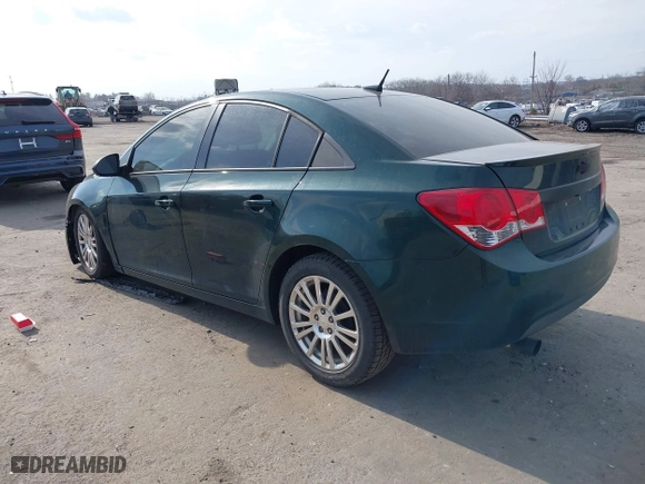 2014 Chevrolet Cruze ECO with VIN 1G1PH5SB5E7439480, listed as a IAAI auction lot 41680539 with 105,890 mi miles. Bid and sale history available at carsss.com. Image 3.
