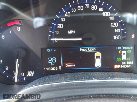 2015 Cadillac SRX Performance Collection with VIN 3GYFNFE35FS573814, listed as a IAAI auction lot 41770696 with 119,205 mi miles and . Bid and sale history available at DreamBid. Image 7.