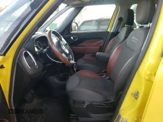2014 FIAT 500L Trekking with VIN ZFBCFADH1EZ021222, listed as a Copart auction lot 42231435 with 87,574 mi miles and Salvage Title. Bid and sale history available at carsss.com. Image 7.