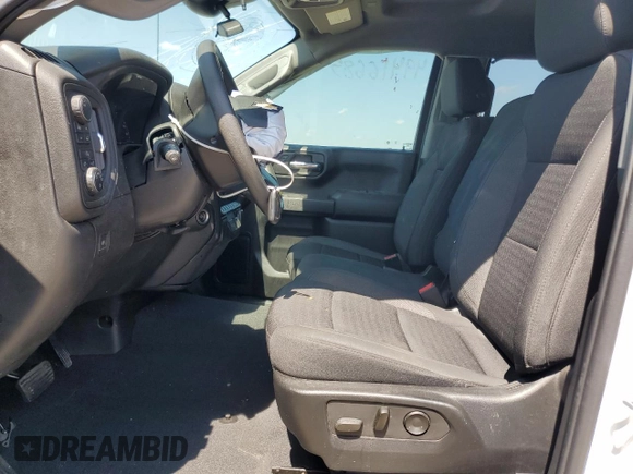 2022 Chevrolet Silverado 1500 Custom with VIN 1GCPDBEK4NZ522349, listed as a Copart auction lot 49416685 with 15,747 mi miles and Salvage Title. Bid and sale history available at carsss.com. Image 7.