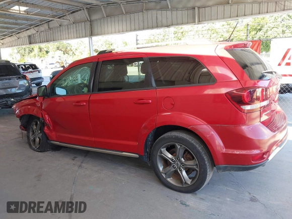2018 Dodge Journey Crossroad with VIN 3C4PDCGG0JT166725, listed as a IAAI auction lot 42763615 with 123,032 mi miles and . Bid and sale history available at DreamBid. Image 15.