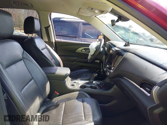 2019 Chevrolet Traverse RS z VIN 1GNERJKW7KJ292270, wystawiony jako IAAI lot #41784346 z przebiegiem 152 202 mil mil oraz . Historia ofert i sprzedaży dostępna na DreamBid. Obrazek 5.