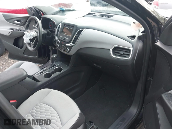 2019 Chevrolet Equinox LS with VIN 3GNAXHEV6KL202180, listed as a IAAI auction lot 42193296 with 42,567 mi miles and . Bid and sale history available at carsss.com. Image 5.