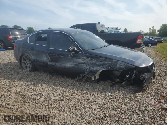 2008 BMW 3 Series 335i with VIN WBAVB77518NH79742, listed as a Copart auction lot 70930754 with 96,999 mi miles and Salvage Title. Bid and sale history available at carsss.com. Image 4.