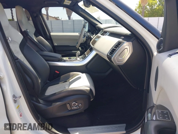 2020 Land Rover Range Rover Sport SVR with VIN SALWZ2RE3LA899227, listed as a IAAI auction lot 42368175 with 63,794 mi miles and . Bid and sale history available at DreamBid. Image 5.