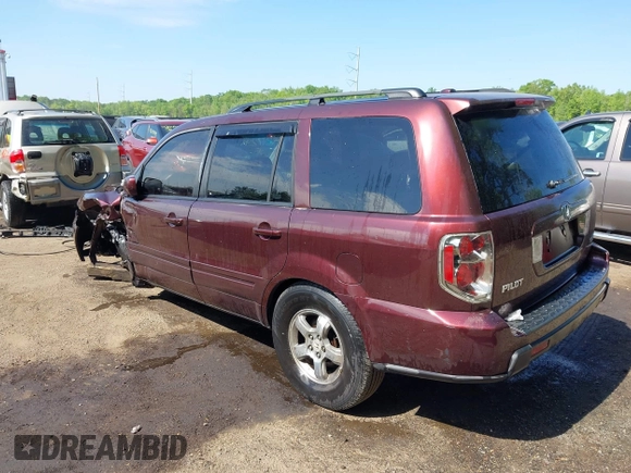 2007 Honda Pilot EX-L z VIN 2HKYF18547H532095, wystawiony jako IAAI lot #42172914 z przebiegiem 275 674 mil mil oraz . Historia ofert i sprzedaży dostępna na DreamBid. Obrazek 3.