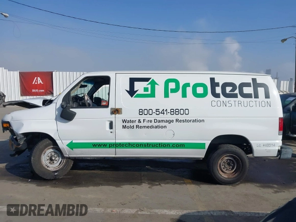 2008 Ford Econoline Cargo Commercial with VIN 1FTNE24L28DB01794, listed as a IAAI auction lot 41663920 with Not Provided miles and . Bid and sale history available at DreamBid. Image 15.