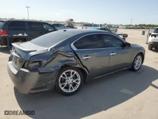 2014 Nissan Maxima 3.5 SV w/Premium Pkg with VIN 1N4AA5AP3EC435018, listed as a Copart auction lot 51015255 with 116,104 mi miles and Salvage Title. Bid and sale history available at carsss.com. Image 3.