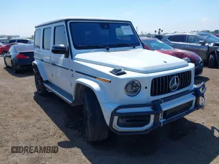 2021 Mercedes-Benz G with VIN W1NYC7HJ8MX399892, listed as a IAAI auction lot 41848449 with 23,800 mi miles. Bid and sale history available at carsss.com. Image 1.