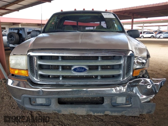 1999 Ford Super Duty F-250 XL with VIN 1FTNX20S3XED46555, listed as a IAAI auction lot 42074927 with 160,405 mi miles. Bid and sale history available at carsss.com. Image 12.