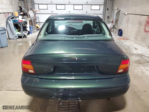 2000 Saturn SL with VIN 1G8ZH5284YZ150565, listed as a Copart auction lot 80117334 with 144,944 mi miles and Clean Title. Bid and sale history available at carsss.com. Image 6.