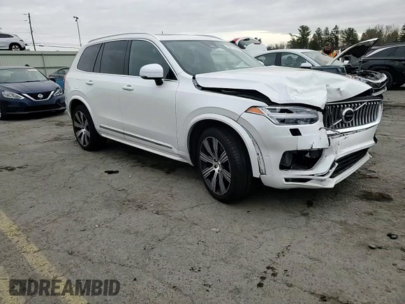 2023 Volvo XC90 Ultimate with VIN YV4062PA5P1937842, listed as a Copart auction lot 80275964 with 0 mi miles and Salvage Title. Bid and sale history available at carsss.com. Image 12.
