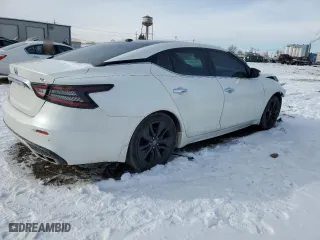 2020 Nissan Maxima SL with VIN 1N4AA6DV5LC376468, listed as a Copart auction lot 45431325 with 56,074 mi miles and Salvage Title. Bid and sale history available at carsss.com. Image 3.