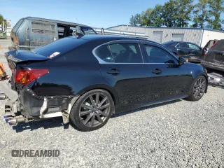 2015 Lexus GS 350 with VIN JTHCE1BL9FA006957, listed as a Copart auction lot 64138395 with 122,093 mi miles and Salvage title. Bid and sale history available at DreamBid. Image 3.