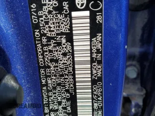 2016 Toyota Prius Two with VIN JTDKBRFU4G3531289, listed as a Copart auction lot 47444675 with 133,821 mi miles and Salvage Title. Bid and sale history available at DreamBid. Image 12.
