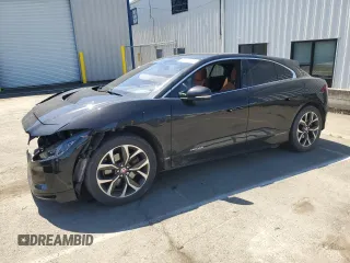 2020 Jaguar I-Pace HSE z VIN SADHD2S1XL1F81733, wystawiony jako Copart lot #56529795 z przebiegiem 42 108 mil mil oraz Szkoda całkowita • Salvage title. Historia ofert i sprzedaży dostępna na DreamBid. Obrazek 1.
