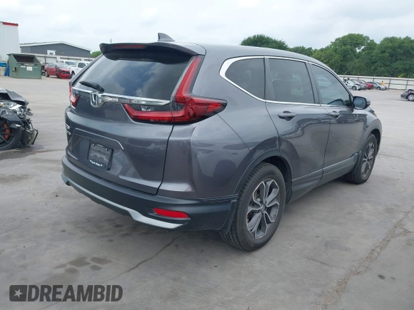 2020 Honda CR-V EX-L z VIN 2HKRW1H87LH423641, wystawiony jako IAAI lot #42102690 z przebiegiem 39 297 mil mil oraz . Historia ofert i sprzedaży dostępna na DreamBid. Obrazek 4.